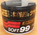 Полироль для кузова защитный Soft99 Soft Wax для темных авто 300 гр