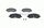 ПЕРЕДНИЕ ТОРМОЗНЫЕ КОЛОДКИ MITSUBISHI ASX (10-12) BOSCH