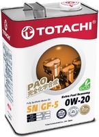МОТОРНОЕ МАСЛО TOTACHI EXTRA FUEL SN 0W-20 4 ЛИТРА
