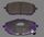 ПЕРЕДНИЕ ТОРМОЗНЫЕ КОЛОДКИ TOYOTA COROLLA E180 (13-) NIBK / JNBK