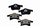 ПЕРЕДНИЕ ТОРМОЗНЫЕ КОЛОДКИ OPEL ASTRA H (04-10)