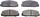ЗАДНИЕ ТОРМОЗНЫЕ КОЛОДКИ MAZDA 6 GG (02-07) AP