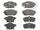 ПЕРЕДНИЕ ТОРМОЗНЫЕ КОЛОДКИ TOYOTA COROLLA E180 (13-) TRW