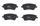 ПЕРЕДНИЕ ТОРМОЗНЫЕ КОЛОДКИ NISSAN ALMERA G15 (13-) TRW