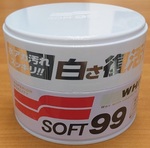 Полироль для кузова защитный Soft99 Soft Wax для светлых авто 350 гр